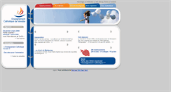 Desktop Screenshot of ec-vendee.org